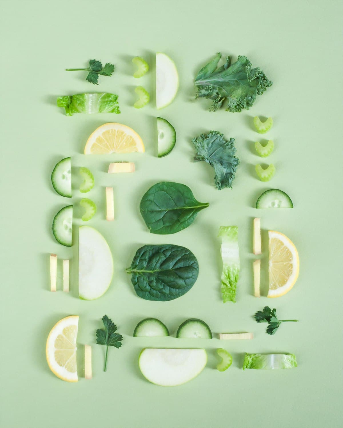 Healthy organic meal preparation
