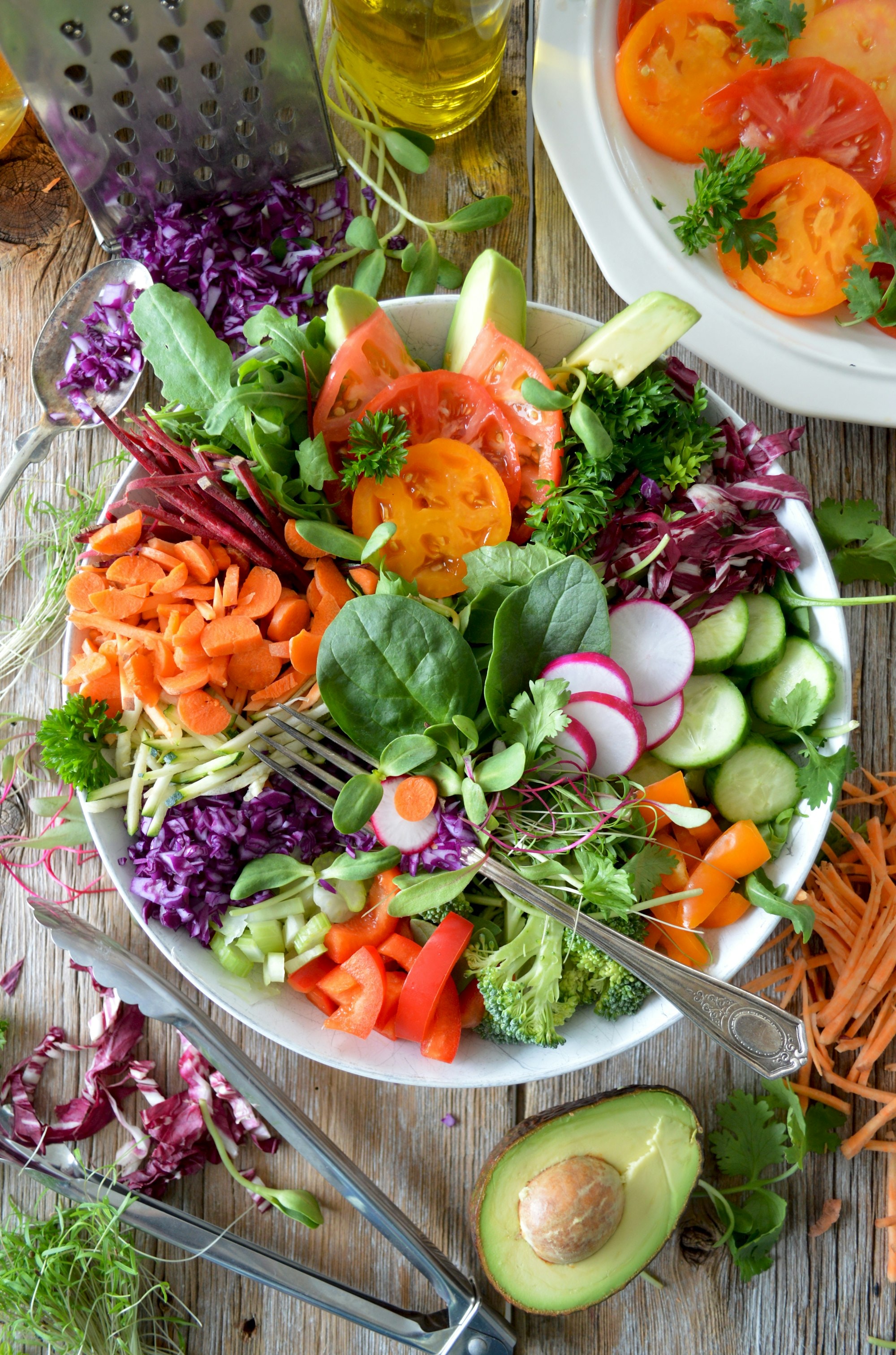 Healthy living lifestyle background